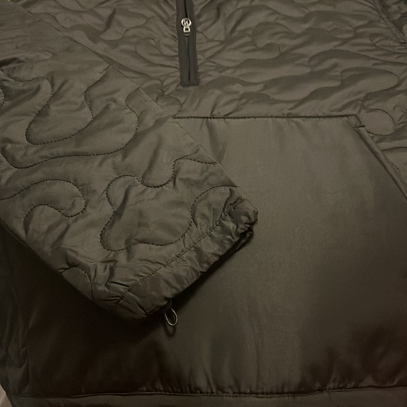 Layers brand, quick dry, black, quarter zip, kangaroo pocket jacket, large, new - Picture 12 of 12